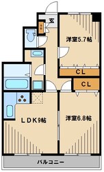 ポワール・ルージュの物件間取画像